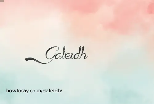 Galeidh