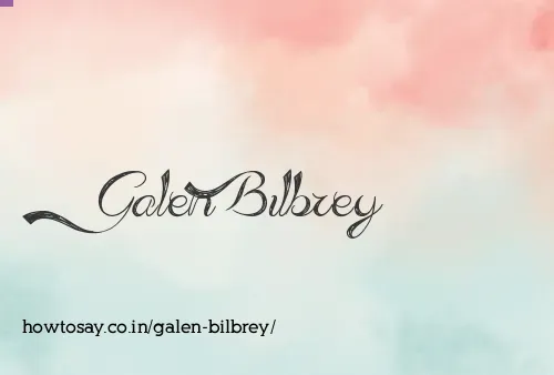 Galen Bilbrey