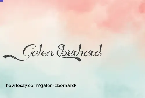 Galen Eberhard