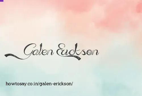Galen Erickson