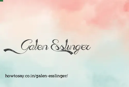 Galen Esslinger