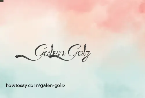 Galen Golz