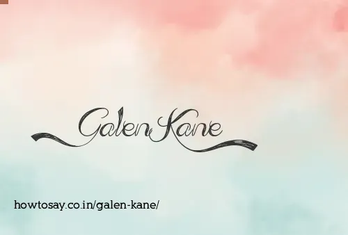 Galen Kane
