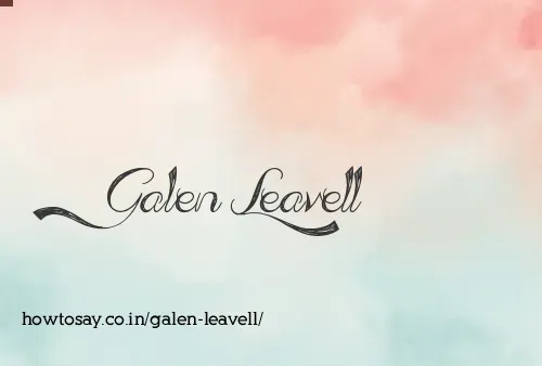 Galen Leavell