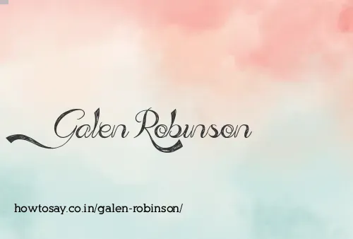 Galen Robinson
