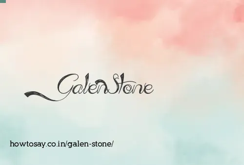 Galen Stone