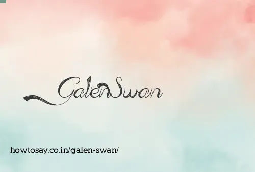 Galen Swan