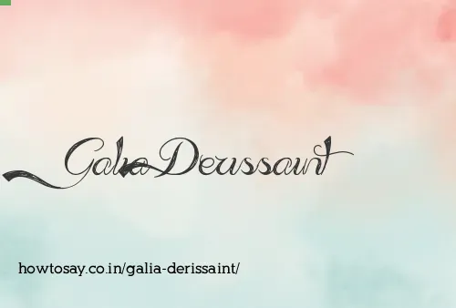 Galia Derissaint