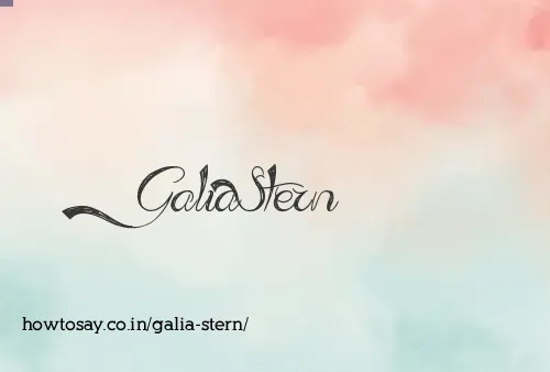 Galia Stern