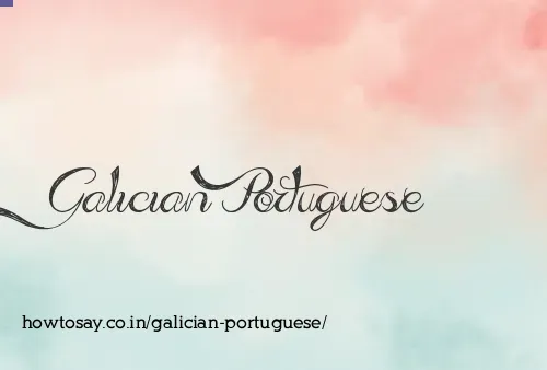 Galician Portuguese