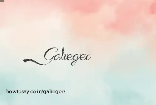 Galieger