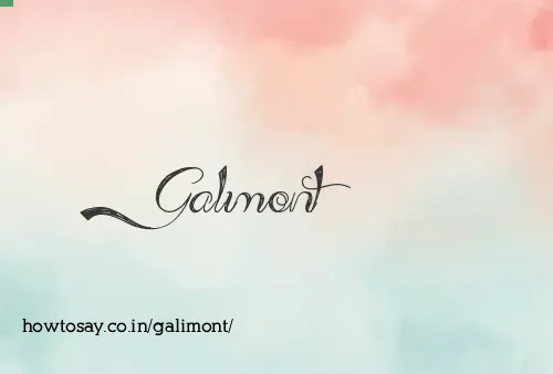 Galimont