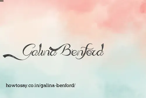 Galina Benford