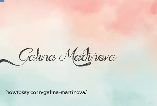 Galina Martinova