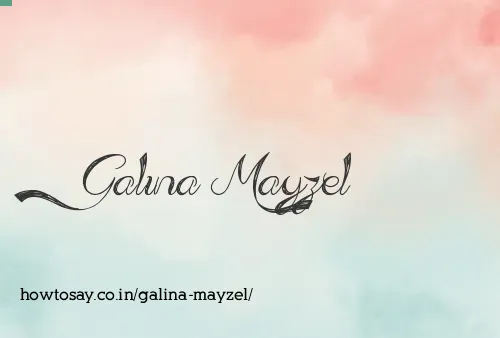 Galina Mayzel