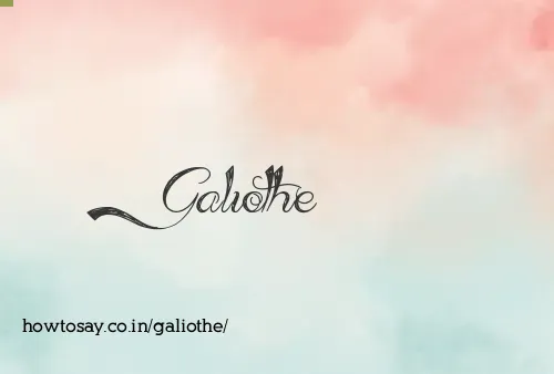 Galiothe