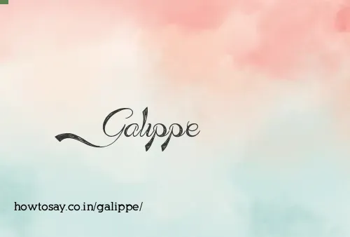 Galippe