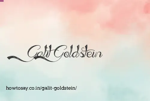 Galit Goldstein