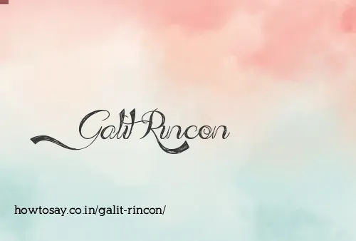 Galit Rincon