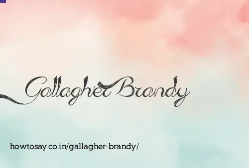 Gallagher Brandy