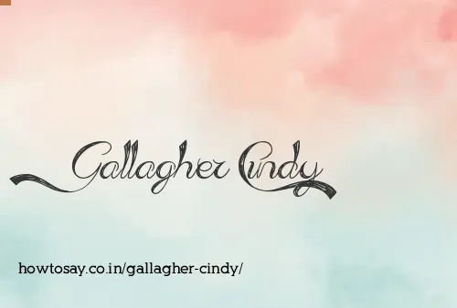 Gallagher Cindy