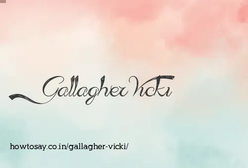 Gallagher Vicki