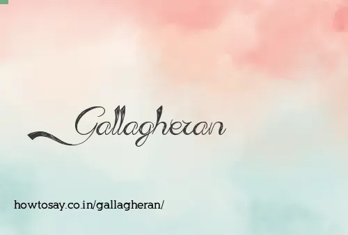 Gallagheran