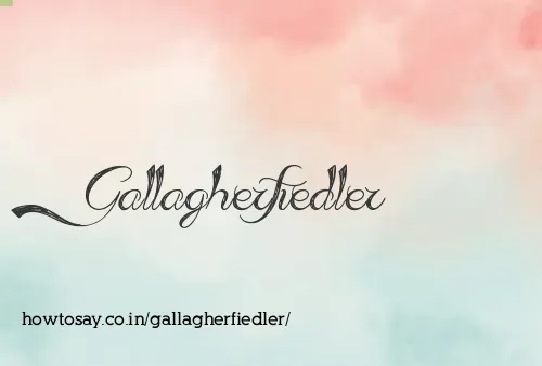 Gallagherfiedler