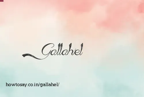 Gallahel