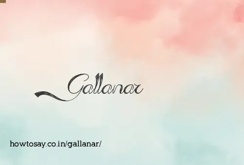 Gallanar