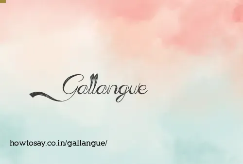 Gallangue