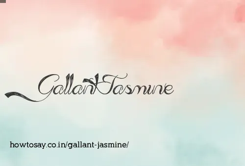 Gallant Jasmine