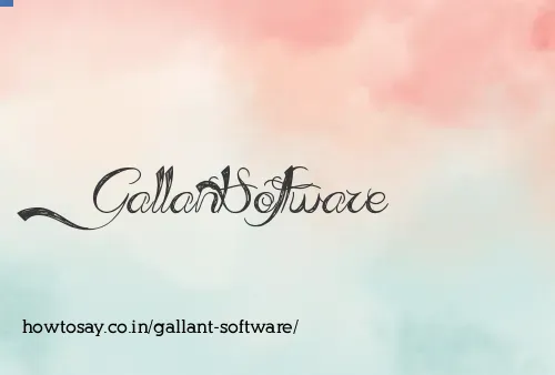 Gallant Software
