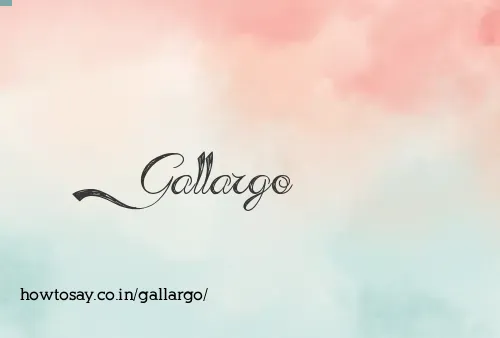 Gallargo