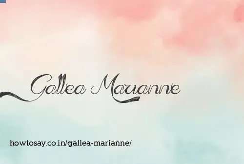 Gallea Marianne