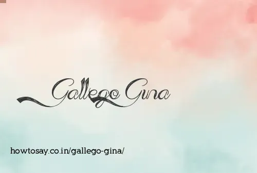 Gallego Gina