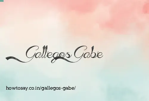 Gallegos Gabe