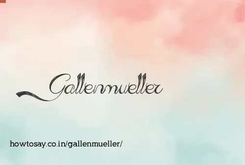 Gallenmueller