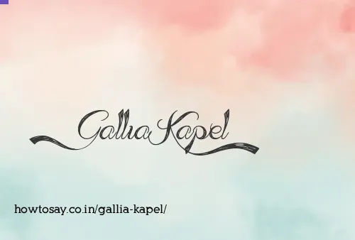 Gallia Kapel