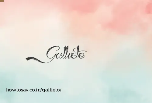 Gallieto