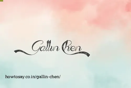 Gallin Chen