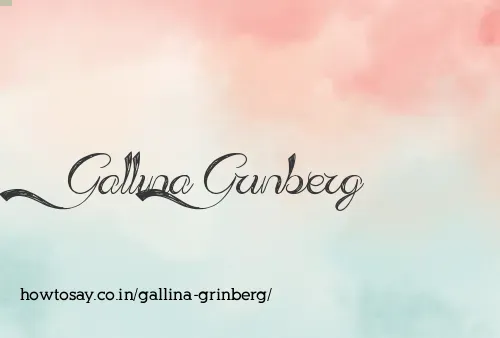 Gallina Grinberg