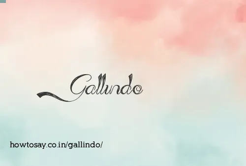 Gallindo