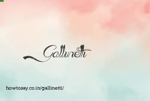 Gallinetti