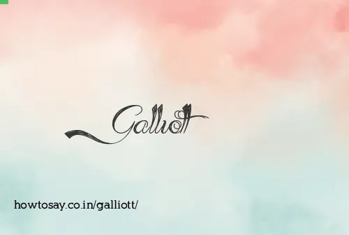 Galliott