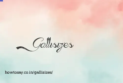 Gallisizes