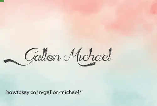 Gallon Michael