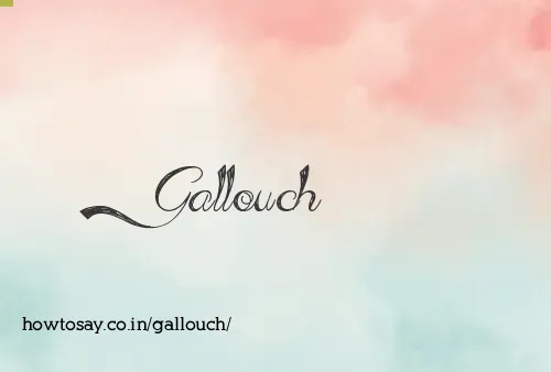 Gallouch