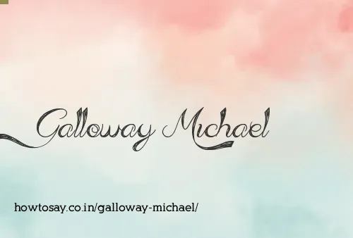 Galloway Michael