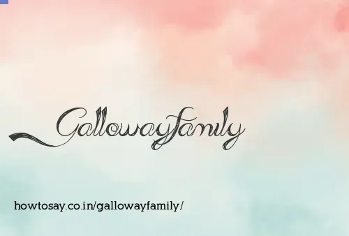 Gallowayfamily